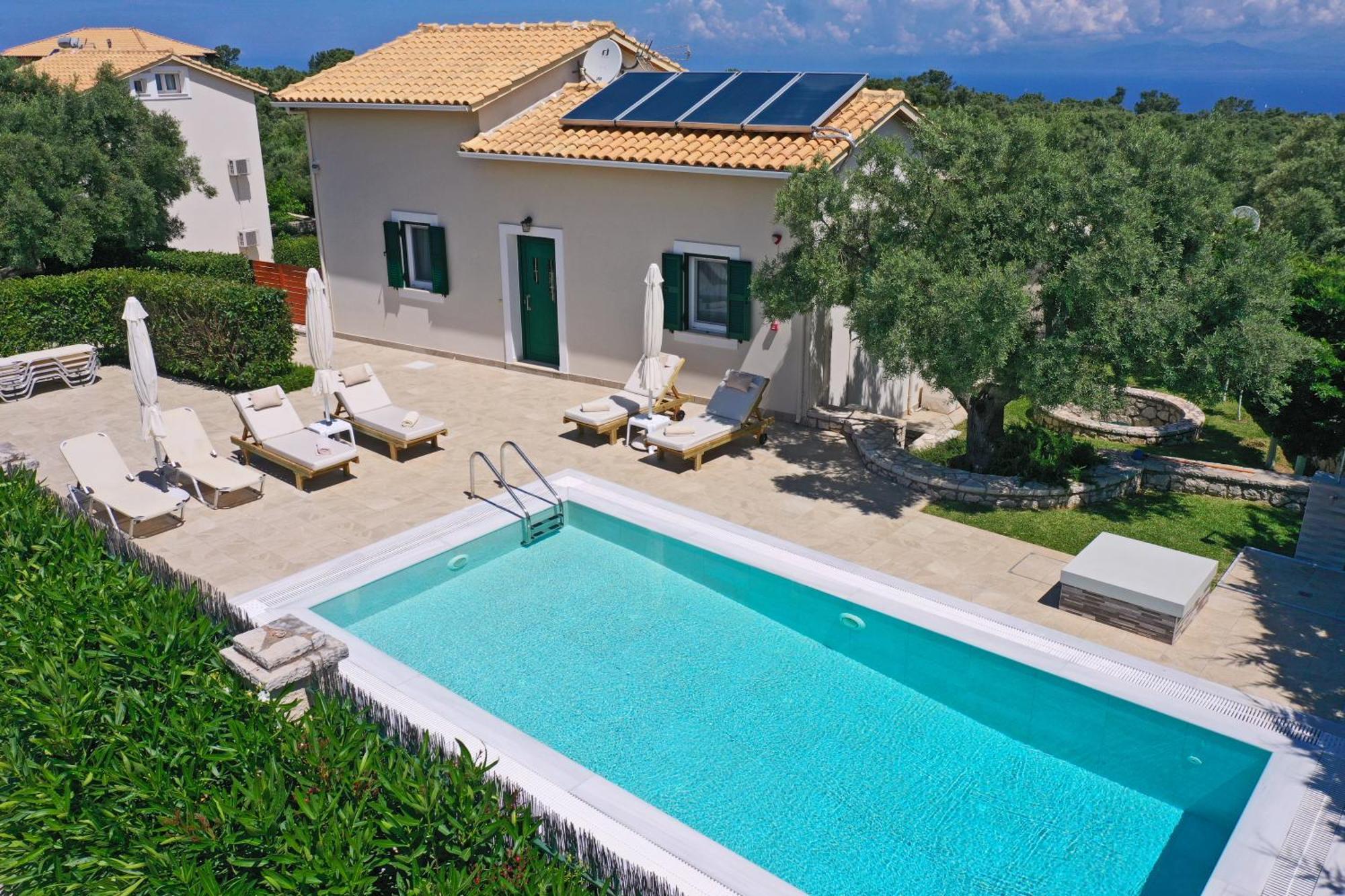 Lefkogea Villas & Apartments Tsoukaládhes エクステリア 写真