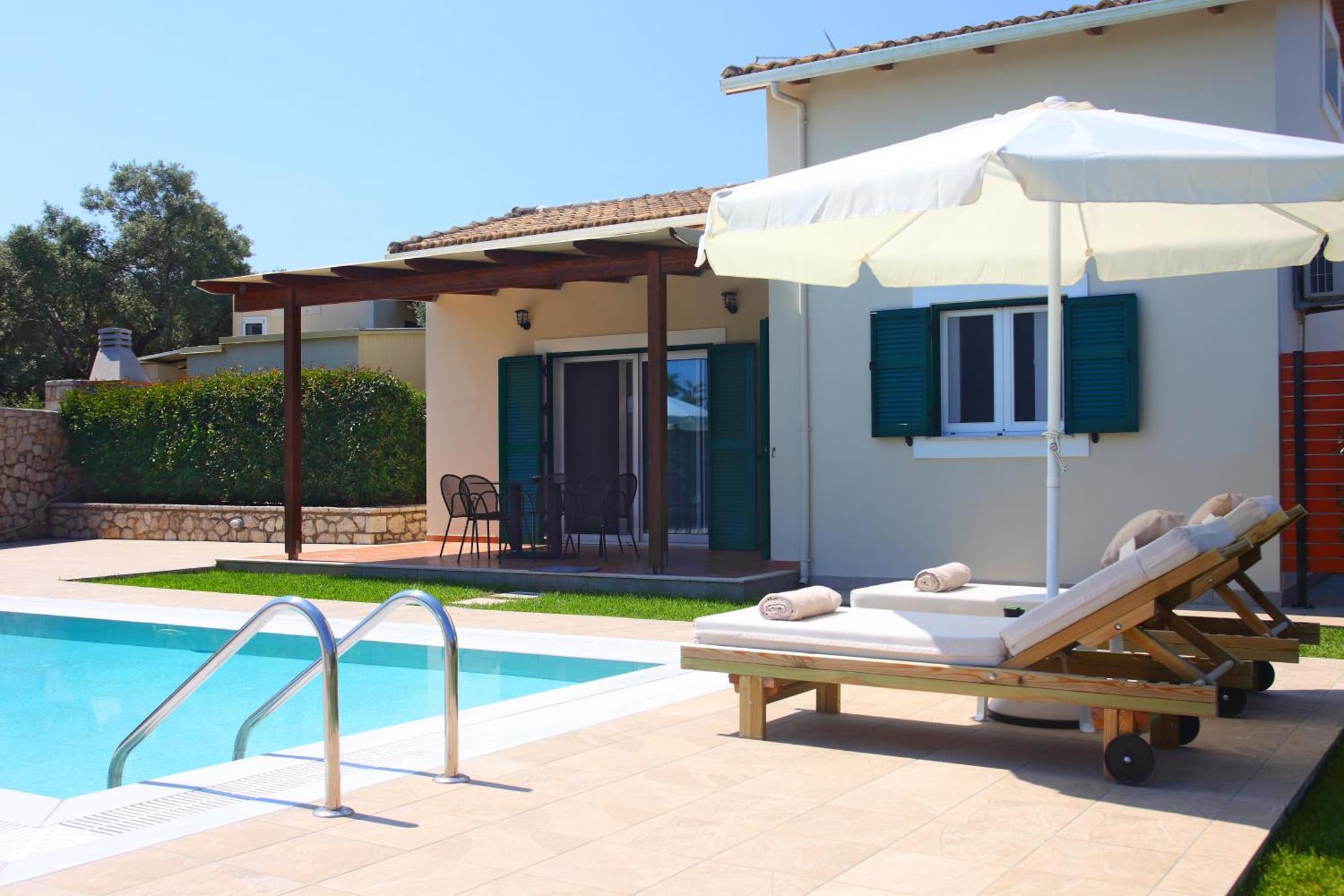 Lefkogea Villas & Apartments Tsoukaládhes エクステリア 写真